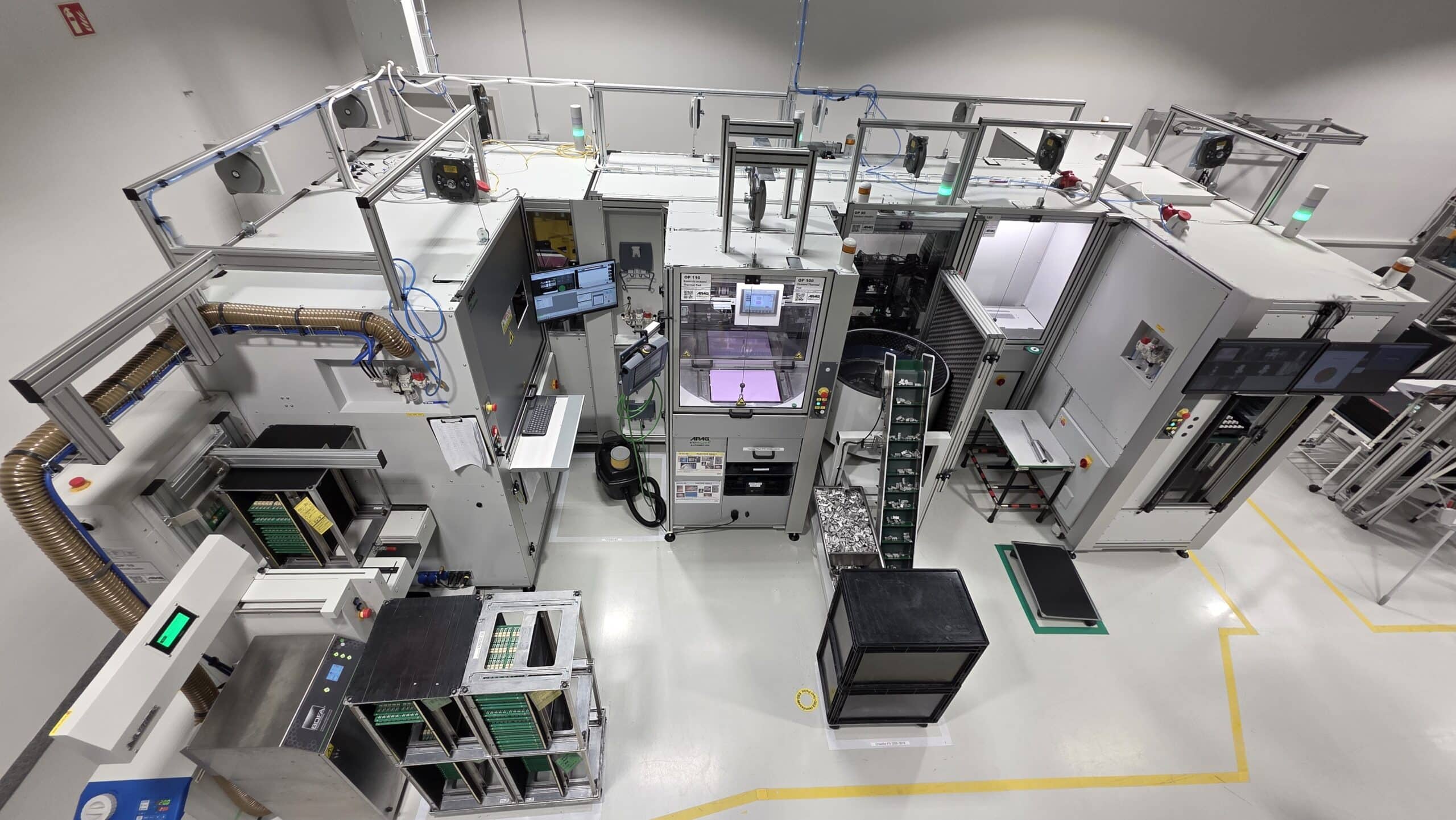 Interior lighting full box built assembly